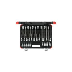 GEDORE*Juego Vasos destornilladores 1/2 hex. 30pzas.