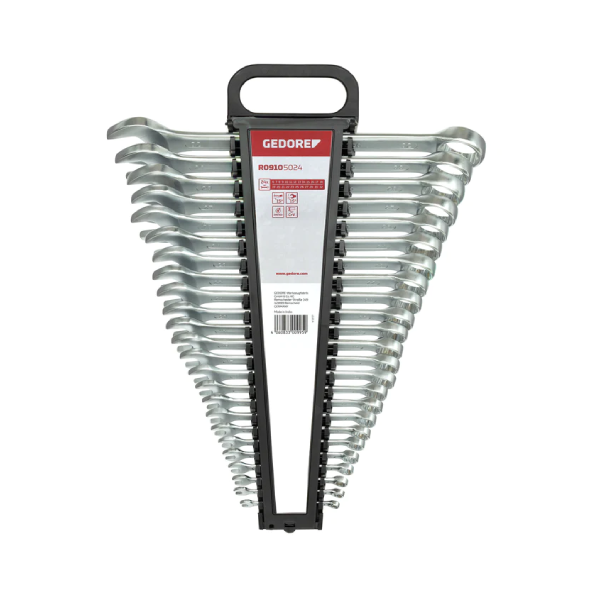 Gedore Juego 24 llaves fijas 6-32 R09105024 red GEDORE*Juego 24 llaves fijas combinadas 6-32mm. - R09105024