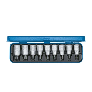 GEDORE*Juego vasos TORX macho 1/2" 9pzas. - ITX-19-PM - 6158970