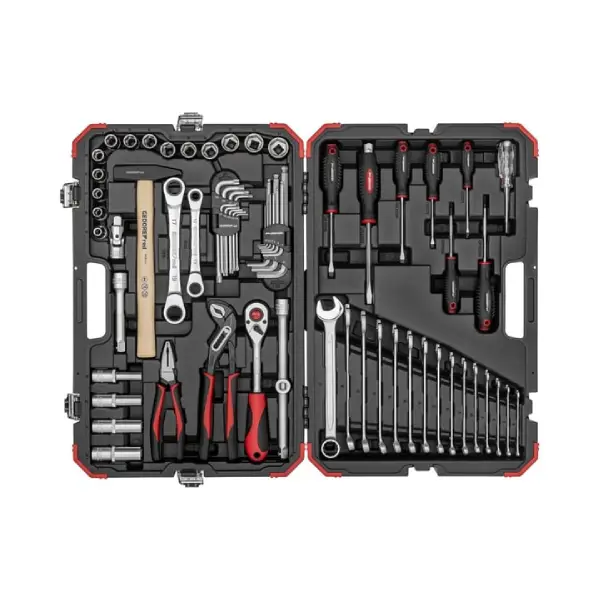 gedore juego llaves de vaso R69003069 1 GEDORE*Juego de llaves de vaso 1/2" 8-24mm - 69 piezas - R69003069