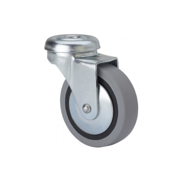 ALEX*Rueda Giratoria Goma Gris - 21BSR60CP-PGI - 1-0017