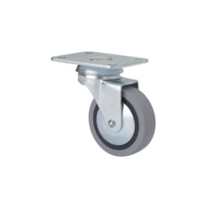 ALEX*Rueda Giratoria Goma Gris - 10BSR60CP-PGI - 1-0190