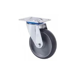 ALEX*Rueda Giratoria Goma Gris - 10ZV160-PGZN - 2-3218*