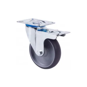 ALEX*Rueda Giratoria Goma Gris - 10ZVFD160-PGZN - 2-3238*