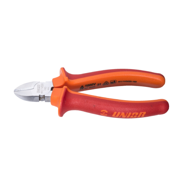 UNIOR ALICATE CORTE DIAGONAL 461-1BI (1) UNIOR*Alicate corte diagonal aislado 140 - 461/1VDEBI