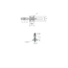 KAKUTA*Brida Brazo Horizontal KKHH-600