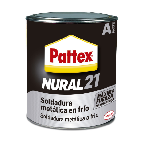 pattex nural 21 1kg PATTEX NURAL-21 - Soldadura metálica reparadora en frío 1KG.*