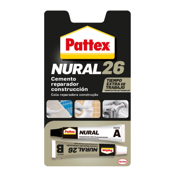 PATTEX NURAL-26 - Cemento adhesivo de alta resistencia 22ml.