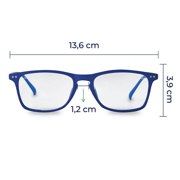 PEGASO*Gafas BlueStop Solid Sky Blue +2.5 Diop. – G01