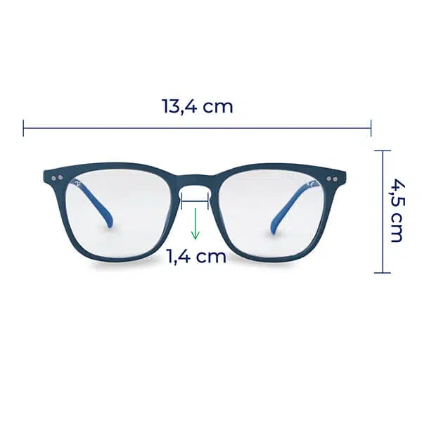 PEGASO*Gafas BlueStop Solid Slate Grey - E01 / +1.0 DIOP.