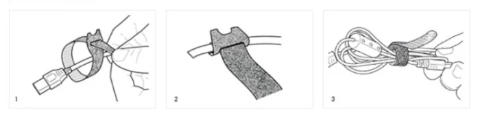 VELCRO*One-wrap Strap 20x330 Naranja 25 UDS.