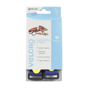 velcro straps correas 25x46 azul_amarillo VEL-EC60328 VELCRO*Straps Correas 25mm. x 46cm. Azul/Amar.