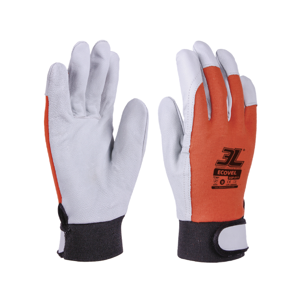 3L*Guantes de seguridad - mecánicos - Ecovel T-9*