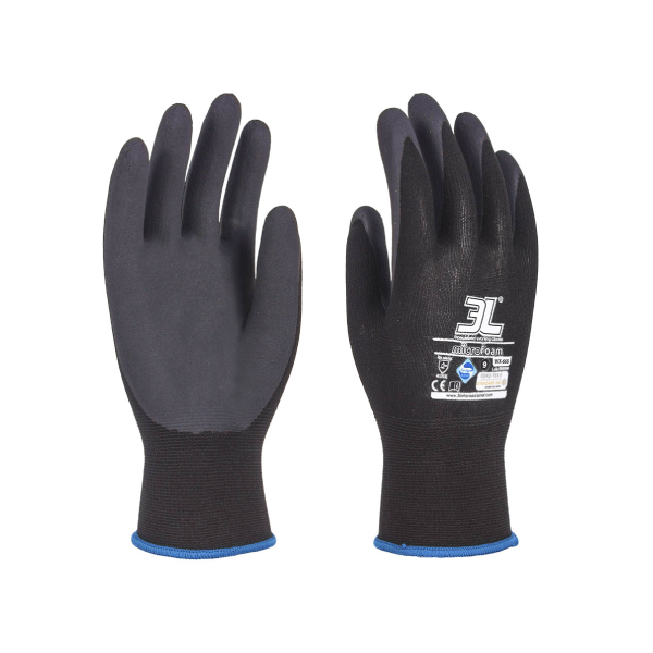 3L*Guantes de seguridad - mecánicos - Microfoam T-9*