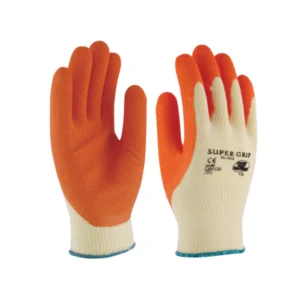 3L*Guantes de seguridad - Super Grip Naranja T-10