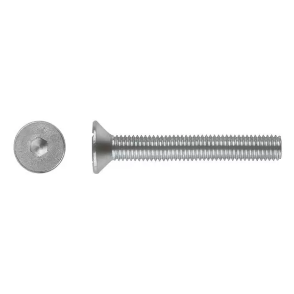 INOX*Tornillo DIN-7991 A2 M-04x016