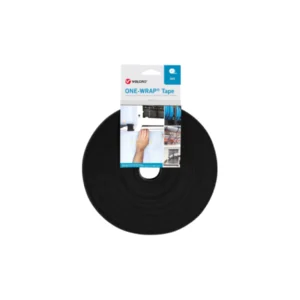 VELCRO*Cierre para cables 30mm x 25 mts. NEGRO