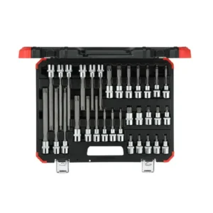 GEDORE*Maleta vasos destornilladores 1/2"TX. - 32 PZS