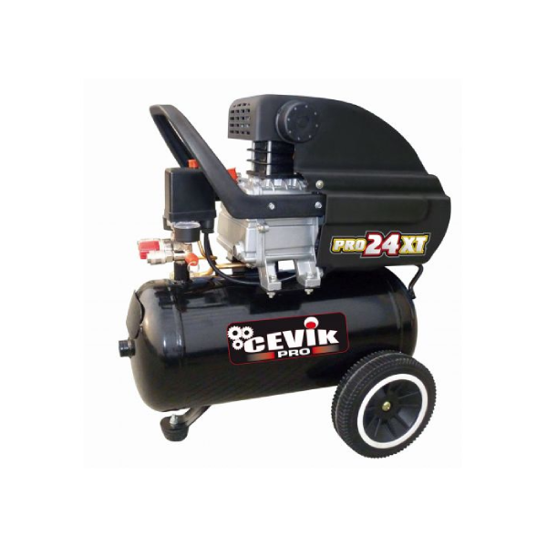CEVIK*Compresor 24 litros 2.5HP - PRO24XT