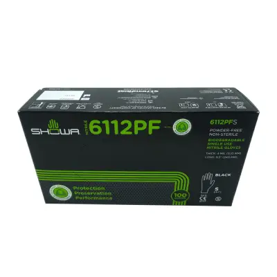 Guante desechable Nitrilo Bio - SH6112PF - Talla L - 100 uds. 1 Guante desechable Nitrilo Bio - SH6112PF - Talla XL - 100 uds.
