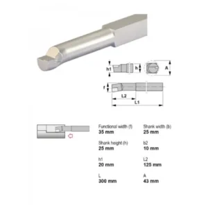 ISO9 2525R KM15 canela CANELA*Herramienta ISO9 2525R KM15 D-4974 K6(K20) *
