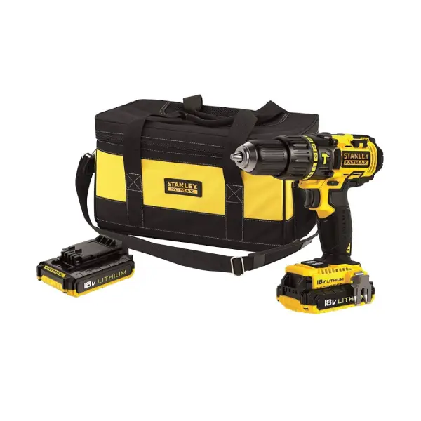 STANLEY*Kit taladro percutor 18V - FMCK475D2