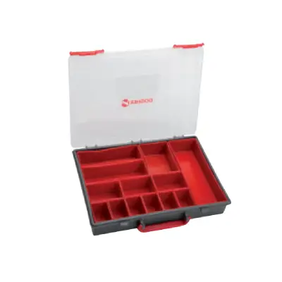 Organizador con asa móvil 052-010 - 340 x 250 x 60mm. dogher pasema DOGHER*Organizador con asa móvil 052-010 - 340 x 250 x 60mm.