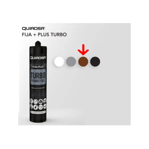 QUIADSA*Fija+Plus Turbo - Marrón