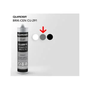 QUIADSA*Sellador poliuretano CU-291 - Gris