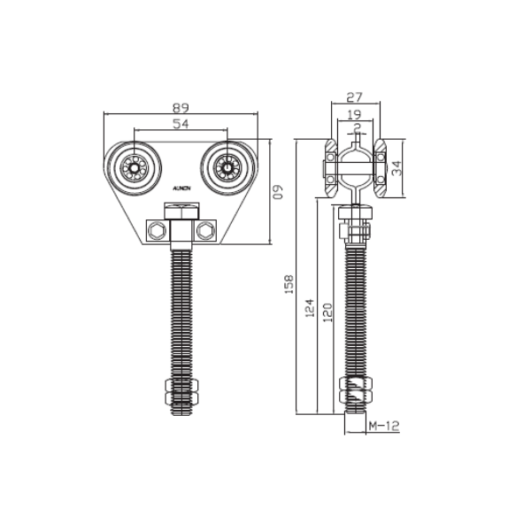 AUMON*Roldana ECO doble U de 40 - 18434001