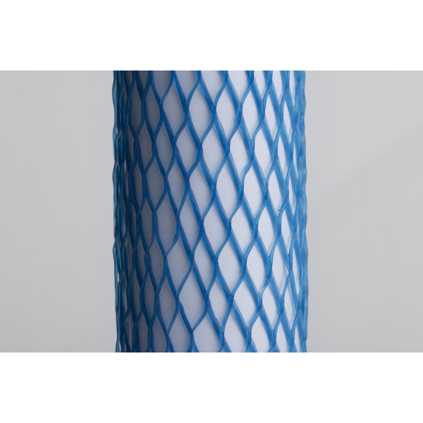 Malla tubular protección 100 metros - Azul Marino - P-38