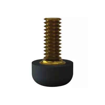 Tope goma rosca M-4 - 10340479/1342662