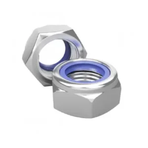 REYZA*Tuerca autoblocante DIN-985 10 M-08/100 - Paso fino