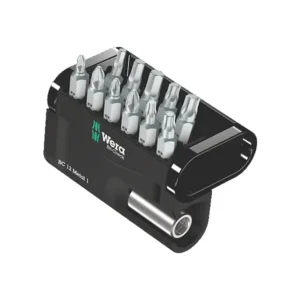 WERA*Juego Bit-Check 12 puntas metal - 05057424001*