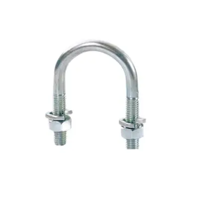 Abarcon + Tuerca 1" - M-6 - Acabado cincado