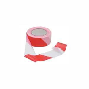 Cinta balizadora blanca/roja 100mts.