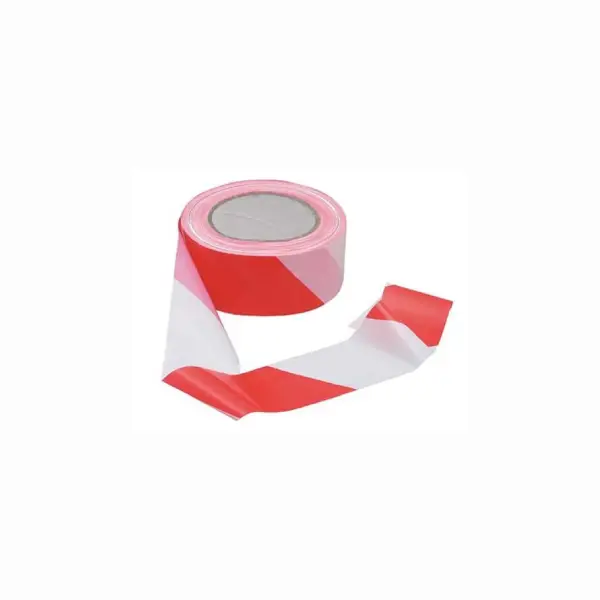 Cinta balizadora blanca/roja 100mts.