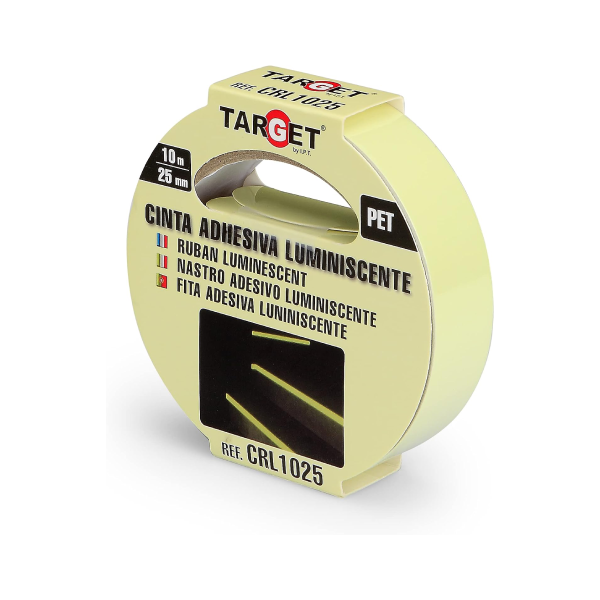 Cinta luminiscente 10m. x 25mm.