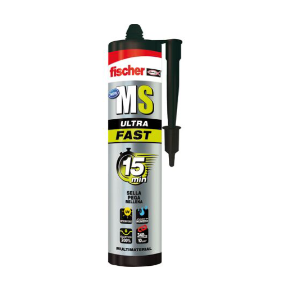 FISCHER*Polímero MS Ultra Fast - 290ml - 552136*