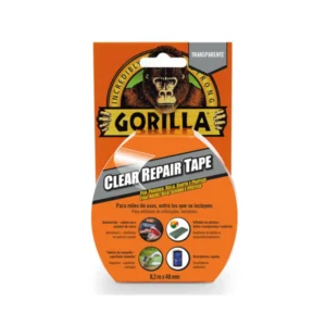 GORILLA*Cinta transparente Clear Tape 8,2m x 48mm.