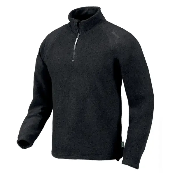 Forro polar MONVISO NEGRO T-XL