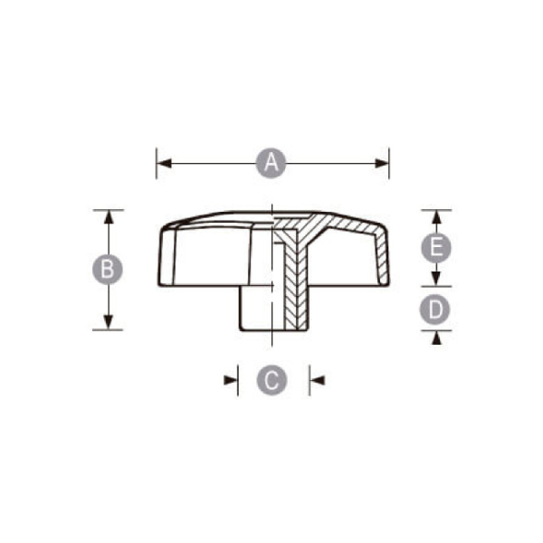 OPAC*R1513-8 Mando Scallop Hembra M-8