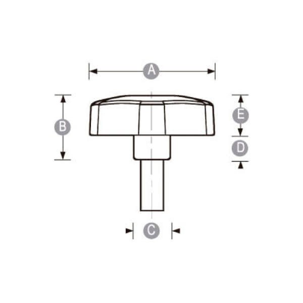 OPAC*R-1515M-10-40 Mando Scallop Macho M-10x040