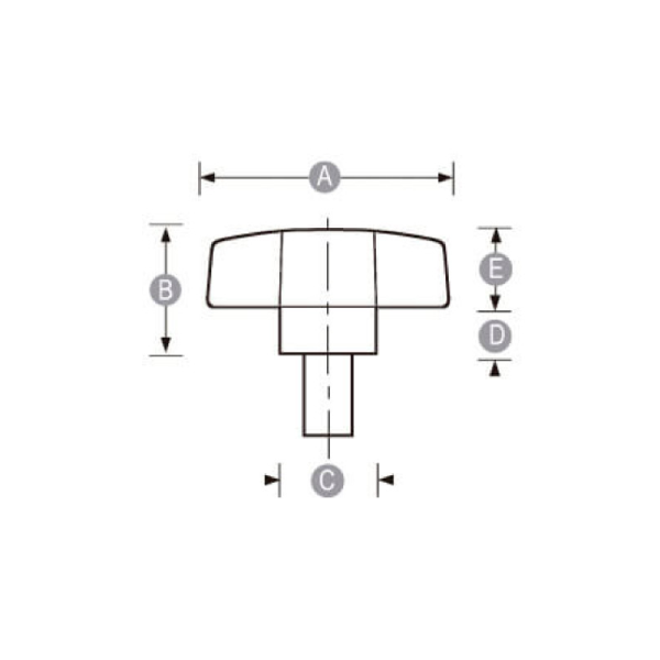 OPAC*R1516M-6-25 Palomilla Wing Macho M-6x25