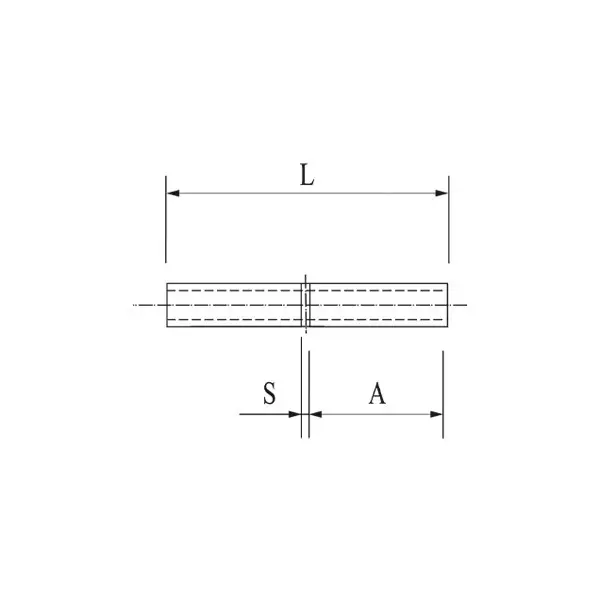 Pernio 2 cuerpos 30x150 con rodamiento axial *