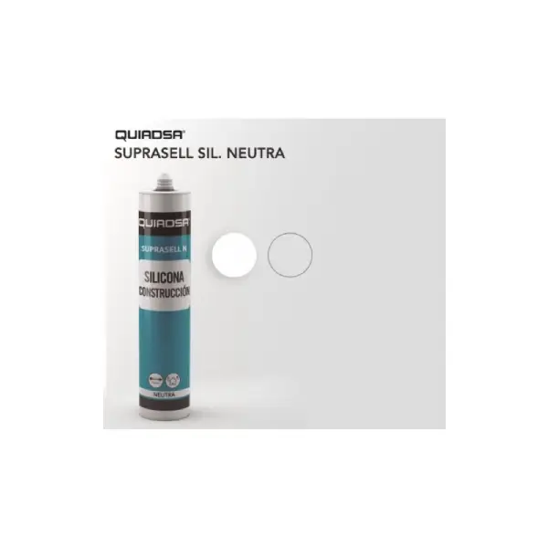 QUIADSA*Silicona neutra blanca - SUPRASELL