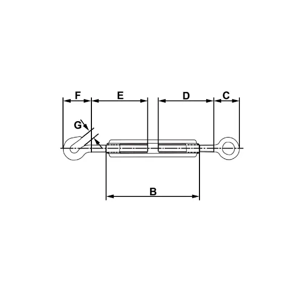 V*Tensor DIN-1480 Aro-Gancho M-08 *