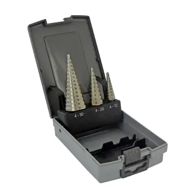 TIVOLY*Juego 3 brocas escalonadas - 4-30 - 11448670001