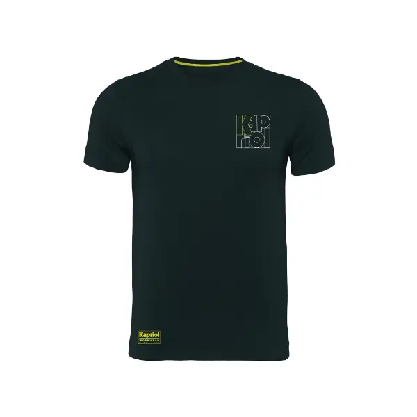 Camiseta enjoy Kapriol negro KAPRIOL*Camiseta ENJOY - Negro - Talla XL - 37653