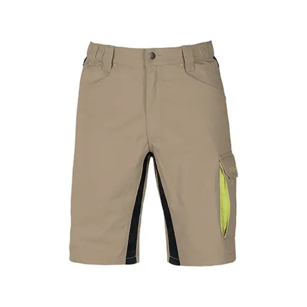 KAPRIOL*Pantalón Corto KAVIR - Beige/Negro - Talla M - 35580